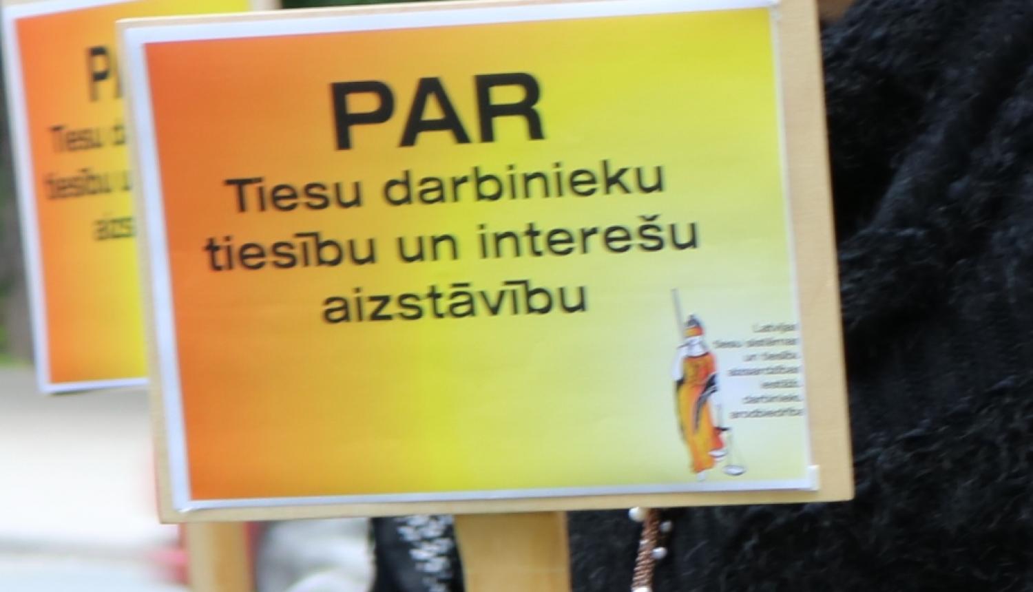 Tiesu darbinieki pauž atbalstu TM iniciatīvai palielināt nepietiekamo atalgojumu tiesu sistēmā