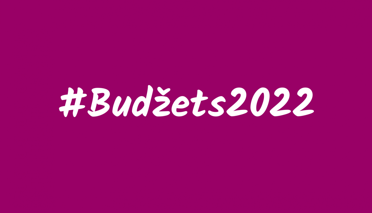 Budžets 2022